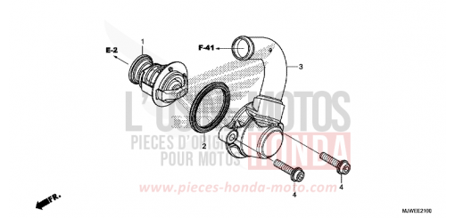 THERMOSTAT CBR500RAJ de 2018